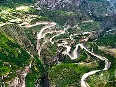 "Satan's bridge" in Tatev