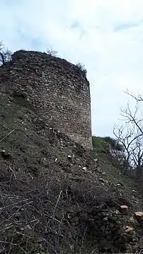 Vnesa Fortress from between the 10th and 12th centuries