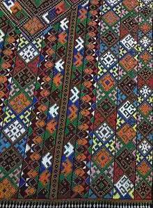 Iranian Baluchi embroidery