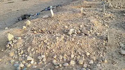 The grave of Dr. Ahmed Haj Abdel Rahman