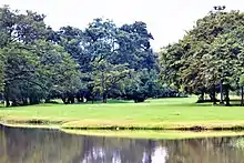 Lake, Wachirabenchathat Park