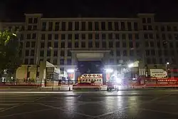 Beijing Pinggu Middle School at night, 2018