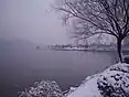 Ci Lake in Winter