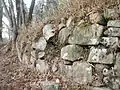 Remnants of Stone walls of the Ni-no-maru Enclosure