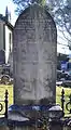 Grave of members of the King family, cemetery of St Mary's Church