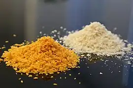 Panko breadcrumbs - paprika and white