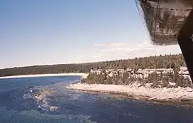 Gulf of St. Lawrence, Mingan Archipelago, islands, monoliths, vegetation of cold shores