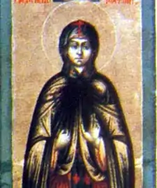 Virgin-martyr Theodosia of Tyre.