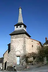 The church in Saint-Pierre-de-Fursac