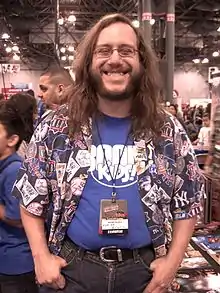 DeCandido at the New York Comic Con in October 2010