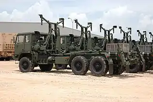 Stewart & Stevenson produced M1148 A1R MTV LHS