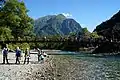 Kappa Bridge in Kamikōchi