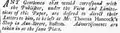 Thomas Hancock on Ann Street served as conduit for The Rehearsal's correspondence, 1731