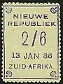 Postage stamp of the Nieuwe Republiek (1886)