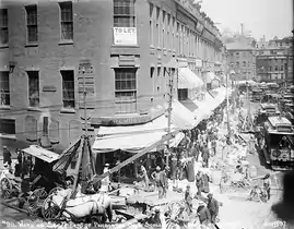 Corner near Scollay Square and Pemberton Square, Boston, 1897