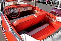 1956 Pontiac Star Chief convertible interior