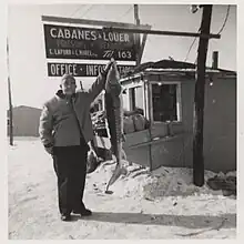 Sainte-Anne-River, Quebec, Canada 1964