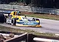 Ronnie Peterson driving for March Engineering at 1977 British Grand Prix