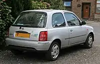 Second facelift Nissan Micra (Europe)