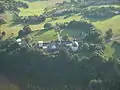 Air photograph of Wirberg near Göbelnrod, June 2002