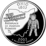 Ohio quarter dollar coin