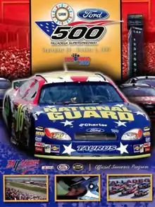 2005 UAW-Ford 500 program cover