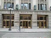 Wacker Drive entrance.