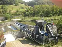 Birs waterfall in the Neue Welt, Münchenstein