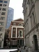 Entrance to Pi Alley, behind Old City Hall, 2010