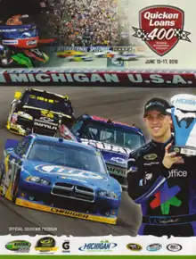 2012 Quicken Loans 400 program cover