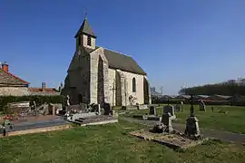 The church in Chauffour-lès-Étréchy