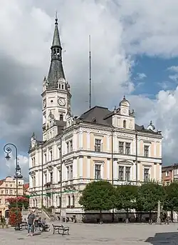 Town Hall in Lądek-Zdrój, seat of the gmina office