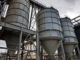 Cemex Silos at Angerstein Wharf