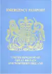 2019–Present British emergency Passport