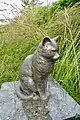 Cat statue