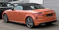 Audi TTS roadster facelift