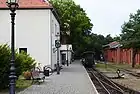 Narrow gauge railway station and museum