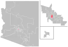 Map of District 26: Approved January 21, 2022