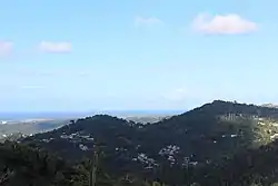 Homes in the mountains of Jaguas