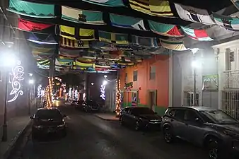 Baldorioty Street, one of the oldest streets in Puerto Rico.