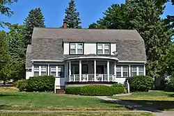 A house located in the East Third Street Residential Historic District