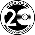 WCRD 20th anniversary logo.