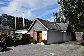 The town hall in Sainte-Hélène-Bondeville