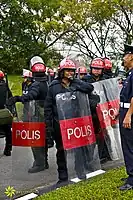 Riot police