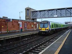 29000 Class departing Drumcondra