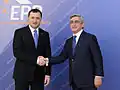 Filat and Serzh Sargsyan