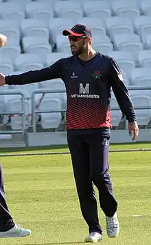 Glenn Maxwell playing for Lancashire in 2019