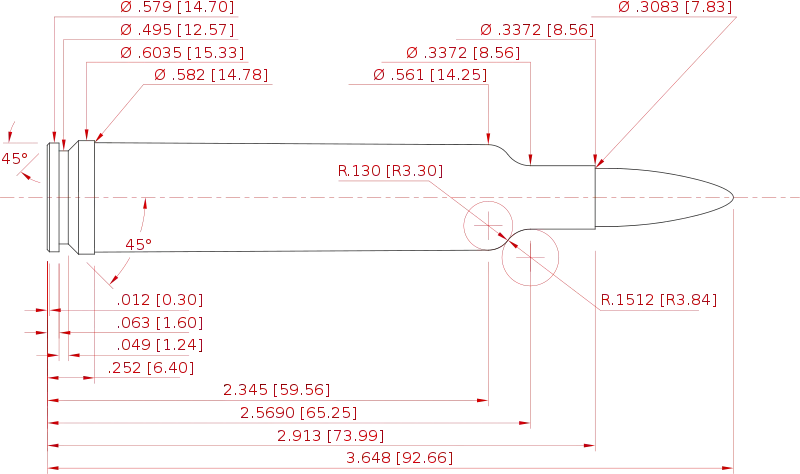 .30-378 Weatherby Magnum - SAAMI compliant (2013-11-30) dimensions