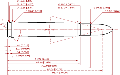 .375 H&H Magnum Schematic