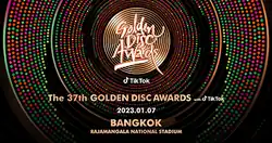 37th Golden Disc Awards title card